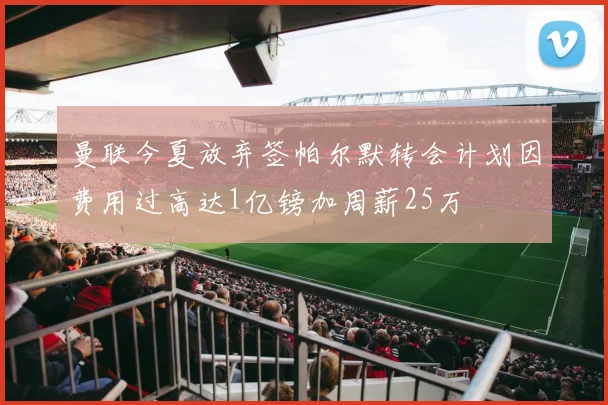 曼联今夏放弃签帕尔默转会计划因费用过高达1亿镑加周薪25万